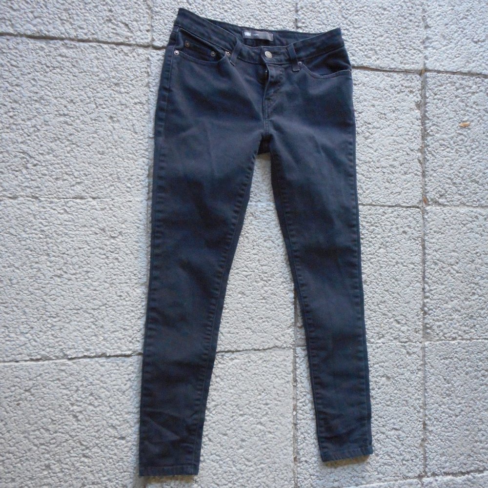Levi's Women's Black Denim Leggings Jeans Size: 7M *Measured Size: W29" X L28.5"